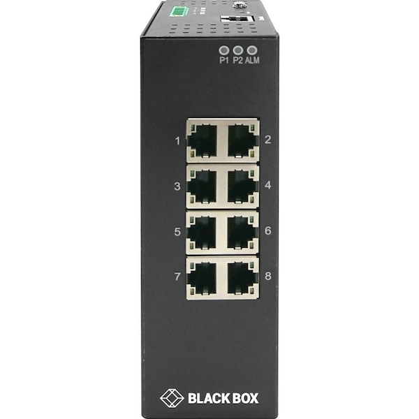 Black Box BLACK BOX Ethernet Switch 8-Port 10/100/1000 Mb/s Managed LIG1080A - main