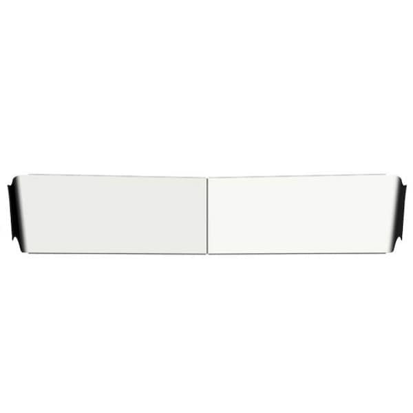 Ilc Replacement For Kenworth W900B Aerocab Year 2021 13In 304 Stainless Steel Paintable Straight Visor WZ-EQQF-D - main