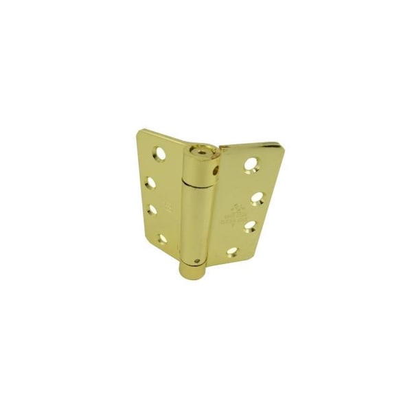 Hager Hinge Spring Hinges Bright Brass 125143.1 - main