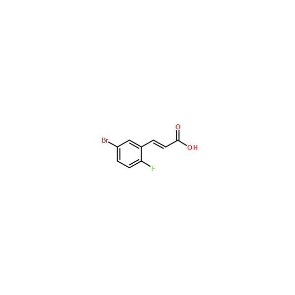 Ak Scientific 5-Bromo-2-fluorocinnamic acid (25g), CAS 202865-71-2 V4184-25g - main