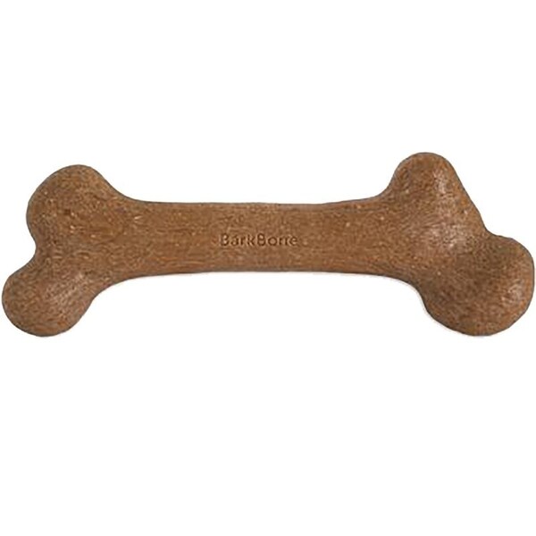 Barkbone Petmate Dog Toy, L, Peanut Butter, Chew Toy, Natural Instincts Infused Wood Dinosaur, Nylon 36035 - main