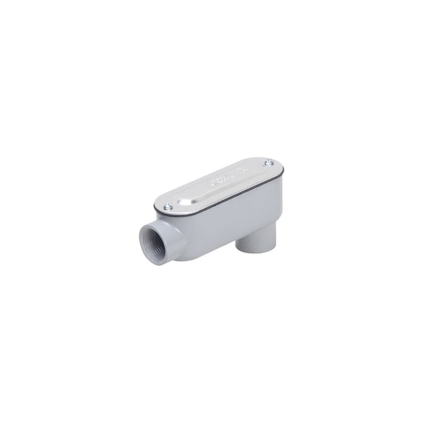 Raco Rigid/IMC Conduit Fitting, Oval Thread Body, Die-Cast Aluminum, 2-In. RLB200 - main