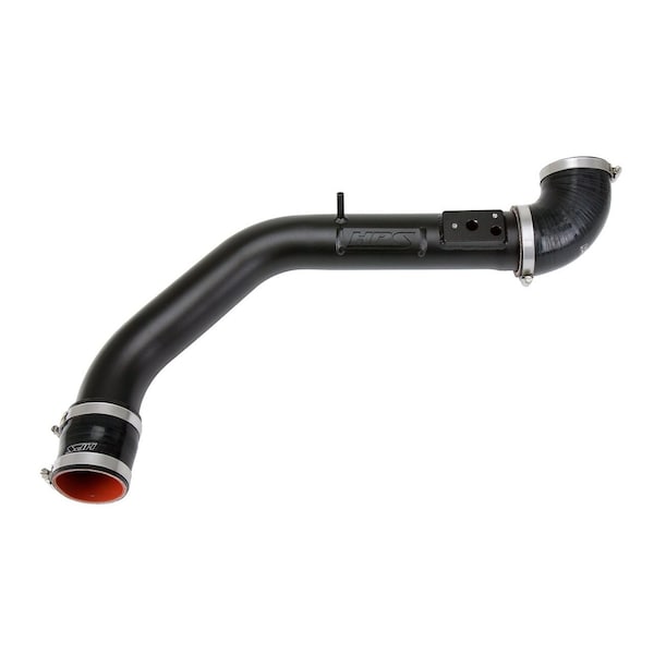 Hps Performance Intercooler Charge Pipe Kit (Cold Side Upper Only), Black, 17-124WB - main