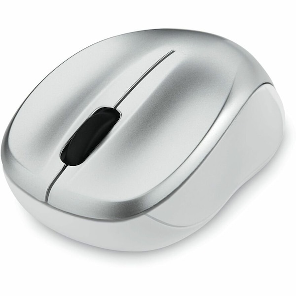 Verbatim Silent Wireless Blue LED Mouse - Silver - Blue LED/Optical - Wireless - Radio Frequency - Silver - 99777 - main
