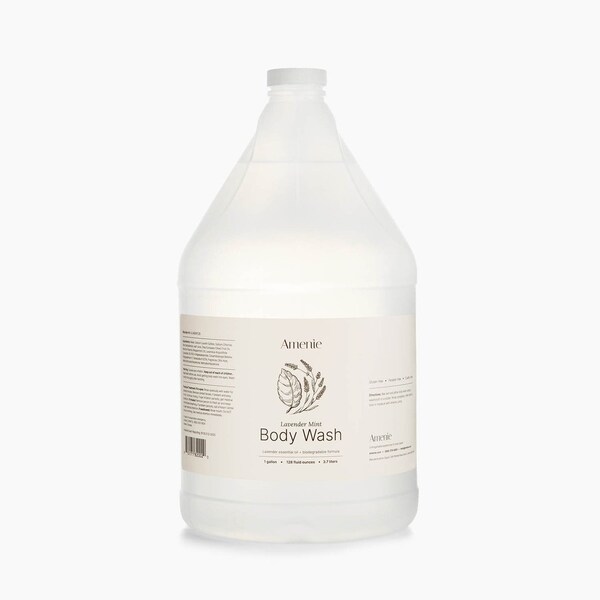 Amenie Lavender Mint Body Wash 1 Gallon ALMBW128-Single - main