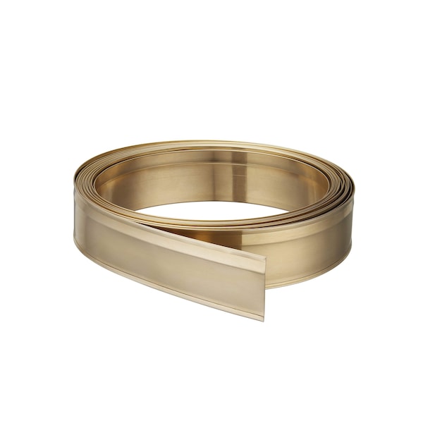 Pemko 17 ft Spring Bronze Weatherstrip Mill Finish Extruded Brass Finish P51B17 - main