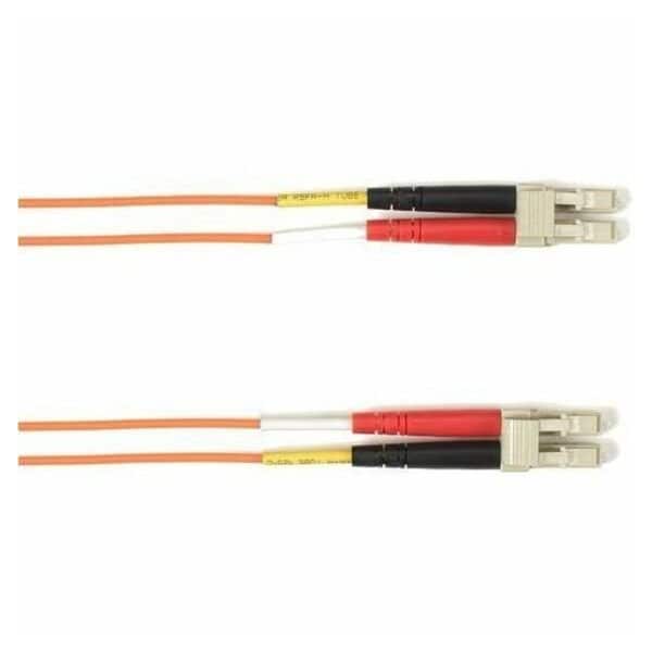Black Box OM4 MM FO PC DUPLX, PVC, BLUE, LCLC 5M, NON-CANCELABLE, NON-RETURNABLE FOLZH10-005M-LCLC-OR - main