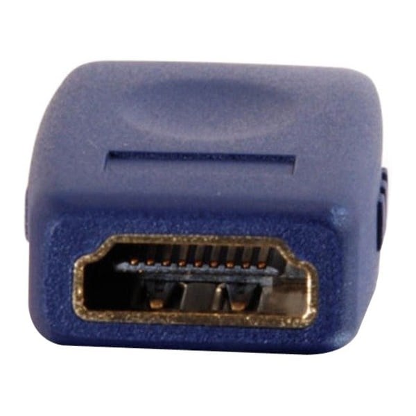 C2G C2G HDMI Coupler - Velocity - Female to Female - 1 x Type A Female - 1 x Type A Female - Blue 40970 - main