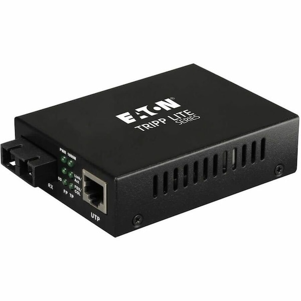 Eaton Eaton Media Converter, Ethernet to Multimode Fiber SC, 10/100/1000 Mbps N785-001-SC - main