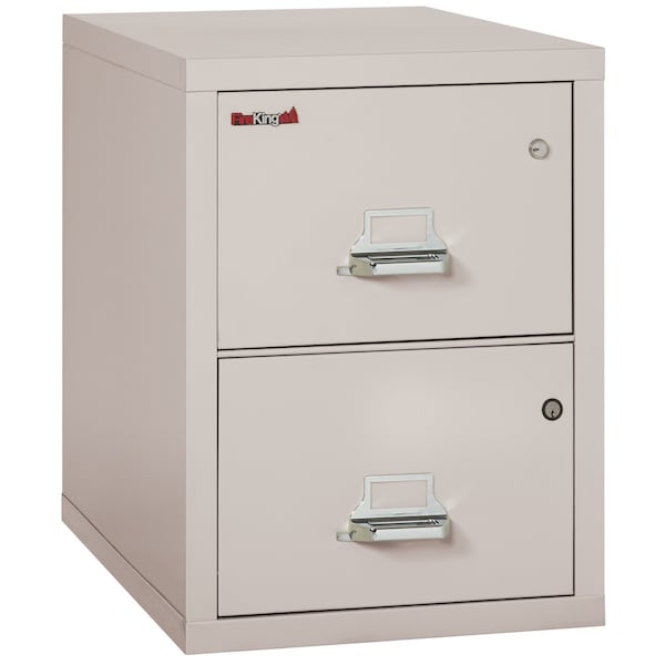 Fireking 2 Drawer, 1 Hr Fire Rated, Vertical, 31" Legal, Safe-In-A-File Platinum 2-2131-CPLSF - main