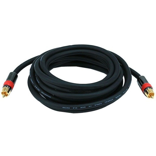 Monoprice 12ft High-quality Coaxial Audio/Video RCA CL2 Rated Cable - RG6/U 75ohm 2682 - main
