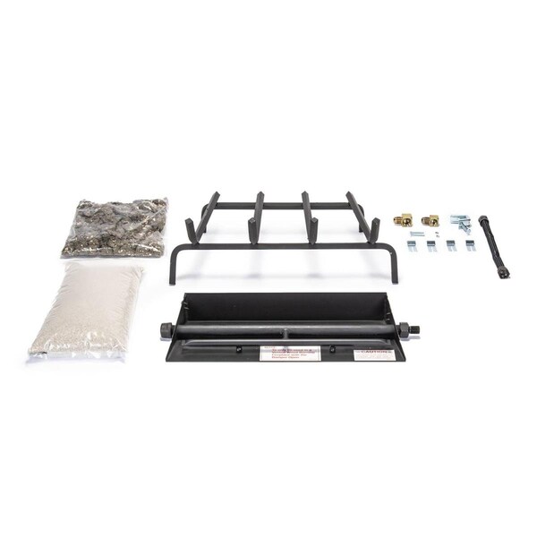 Cunningham Gas Products Real Fyre G45-18-20-P 18 & 20 in. G45 Vented Burner Kit for Propane G45-18/20-P - main