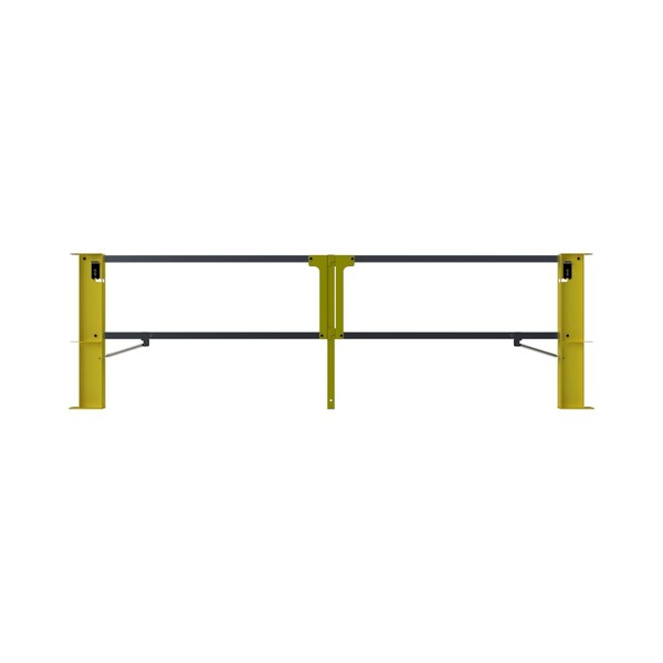 Safety Rail 20ft Cantilever Gate Double, Yellow 400782 - main