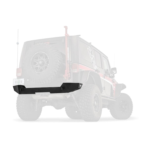 Warn Bumper Elite Series One Piece Design; DirectFit; Mounting Hardware Included; Without Tow Hook 89525 - main