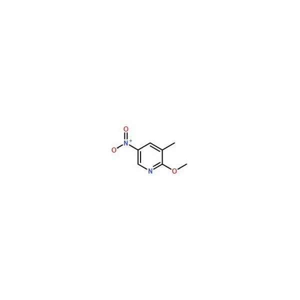 Ak Scientific 2-Methoxy-5-nitro-3-picoline (25g), CAS 89694-10-0 Q552-25g - main