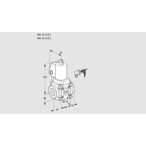Honeywell Kromschroder VAN115R/NKGL KS88032341 - main
