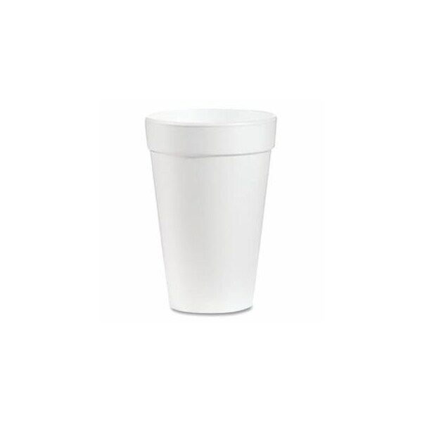 Dart Container Foam Cup, 16 oz, White, 40PK 863-16J16 - main