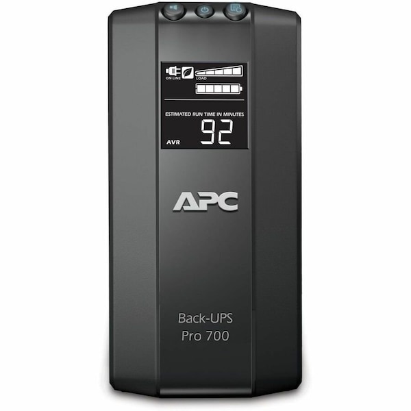 Apc UPS System, 700VA, Line Interactive, Out: 120V AC In: 120V AC BR700G - main