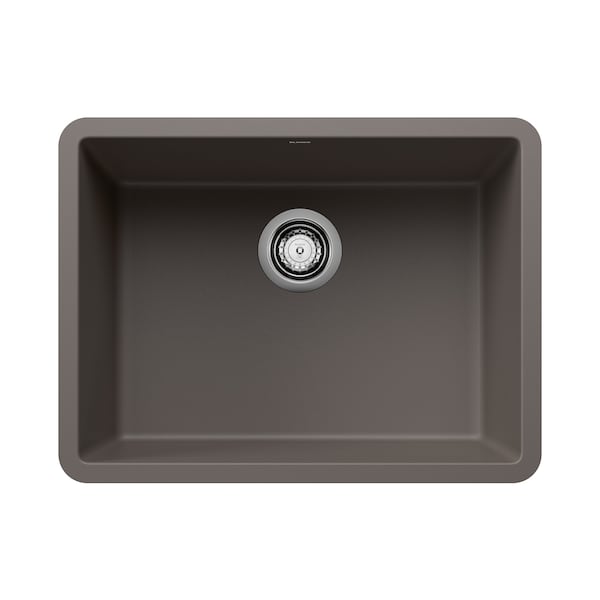 Blanco Precis 24" Single Bowl, Volcano Gray 527411 - main