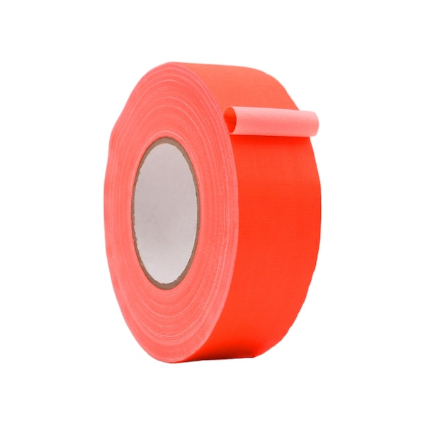 Wod Tape DTC12F Contractor Grade Duct Tape Fluorescent Orange 49 in. x 60 ft. WOD DTC12F-49000-LOG-60-FOR - main
