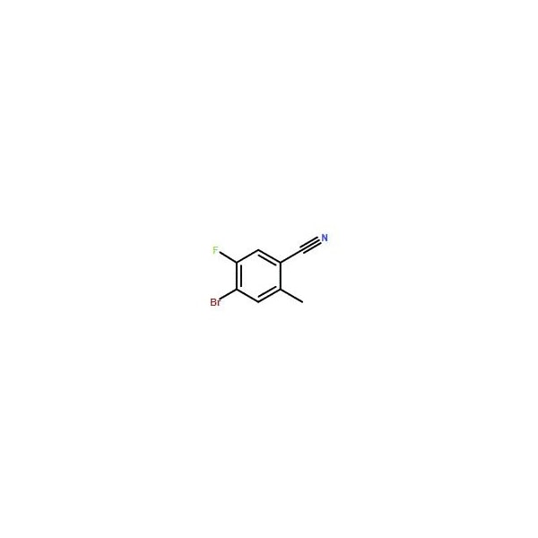 Ak Scientific 4-Bromo-5-fluoro-2-methylbenzonitrile (1g), CAS 916792-15-9 X4285-1g - main