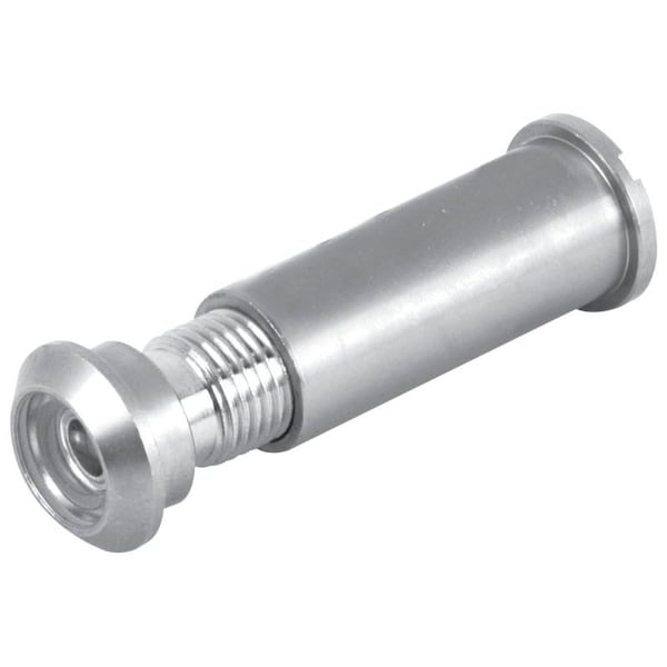 Prime-Line Defender Security Door Viewer, 160 deg Viewing, 1-5/16 to 2-1/8 in Thick Door, Glass, Satin Nickel U 10347 - main