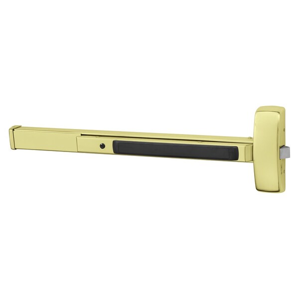 Sargent Grade 1 Rim Exit Bar, Wide Stile Pushpad, 36in Device, Nightlatch Function, Flush End Cap, Hex Key 43-8804F 3 - main