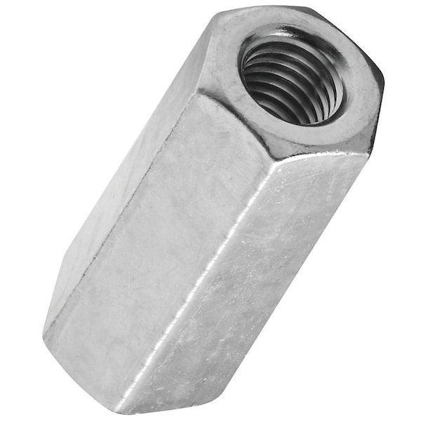 Stanley National Hardware 4003BC Series Coupler, UNC Coarse Thread, 3/8-16 Thread, Steel, Zinc N182-683 - main