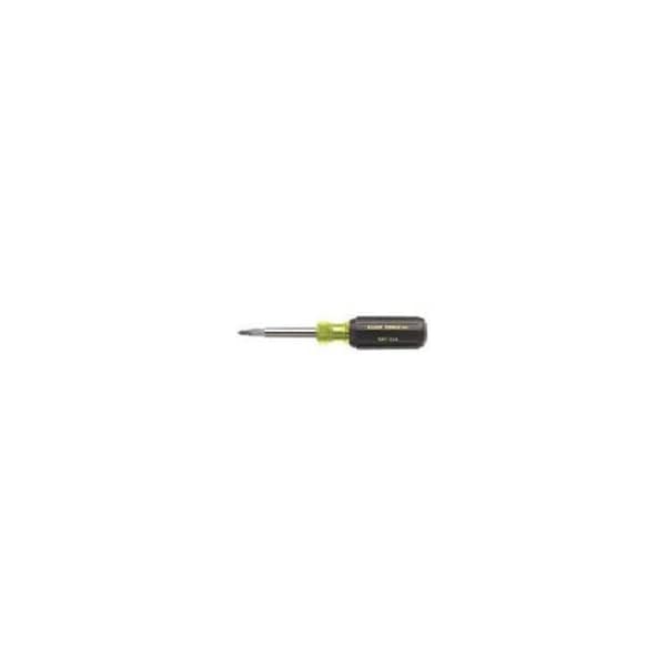 Klein Tools 10-in-1 Multi-Bit Screwdriver/Nut Driver, 1/4 in, 5/16 in Drive Size 7 3/4 in L, 6-Piece 32477 - main