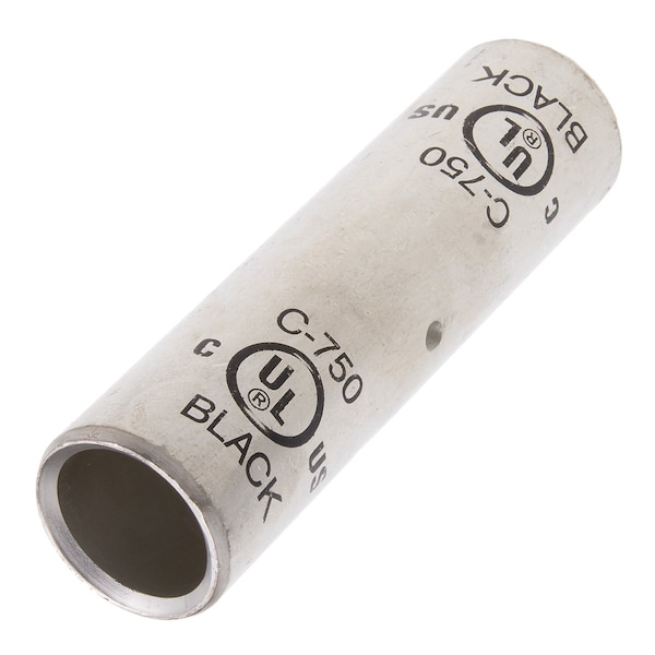 Nsi Splice Wire Connector, 750 MCM Max, Black, None Insulation, 600 V, 290 A C-750 - main