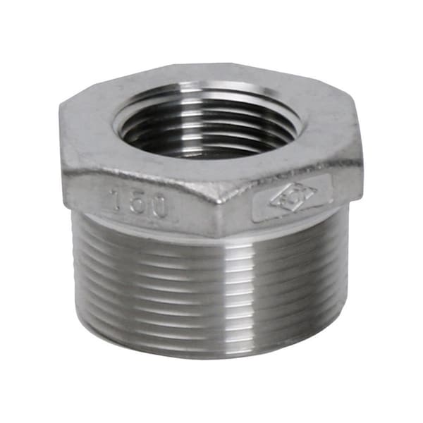 Smith-Cooper Stainless Steel Hex Bushing 1 in. x 0.75 dia. 4810636 - main
