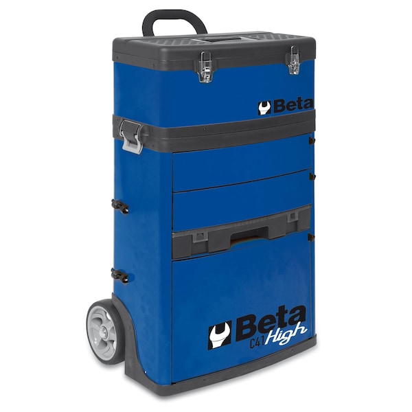 Beta Tool Cart, Blue, Sheet Metal, 19-1/2 in W x 16 in D x 36 in H 041000006 - main