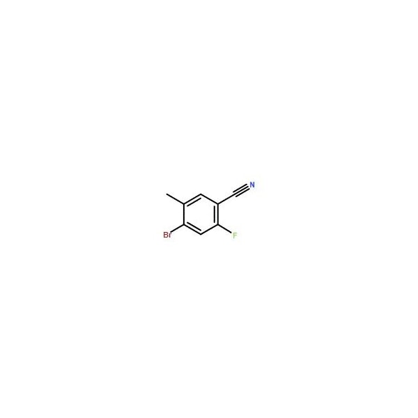 Ak Scientific 4-Bromo-2-fluoro-5-methylbenzonitrile (5g), CAS 916792-13-7 X4283-5g - main