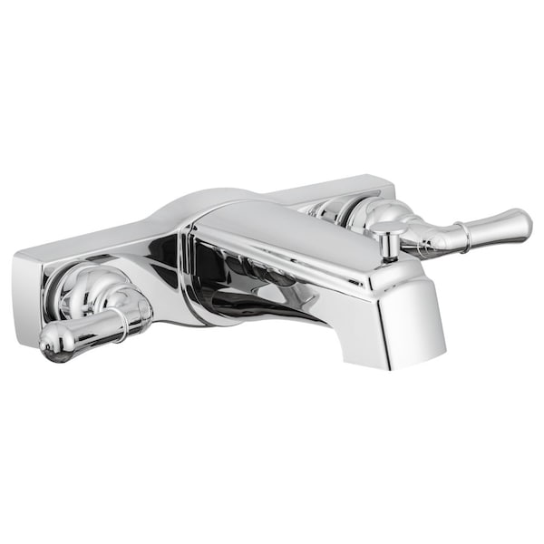 Dura Faucet Used For Bathtub With Tub And Shower Diverter Classical Handles Chrome Polished DF-SA610C-CP - main