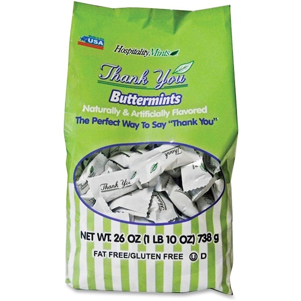 Hospitality Mints 1lbs Thank You Mints 19061 - main