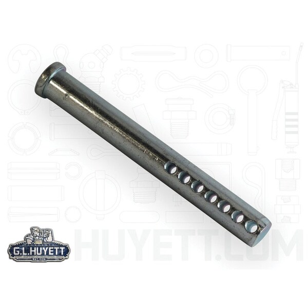 Huyett Universal Clevis Pin, Zinc Plated, 0.562 in Dia x 4.000 in Shank L x 0.156 in Hole Dia CLPUZ-0562-4000 - main