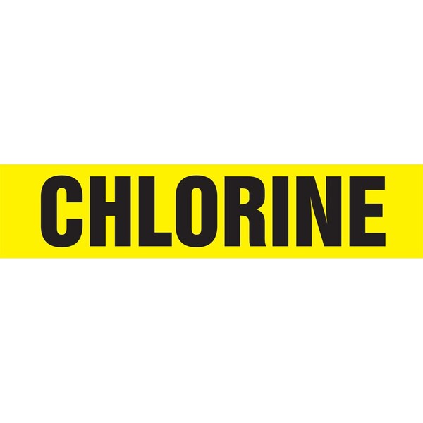 Accuform ASME ANSI PIPE MARKER CHLORINE RPK207SSH - main
