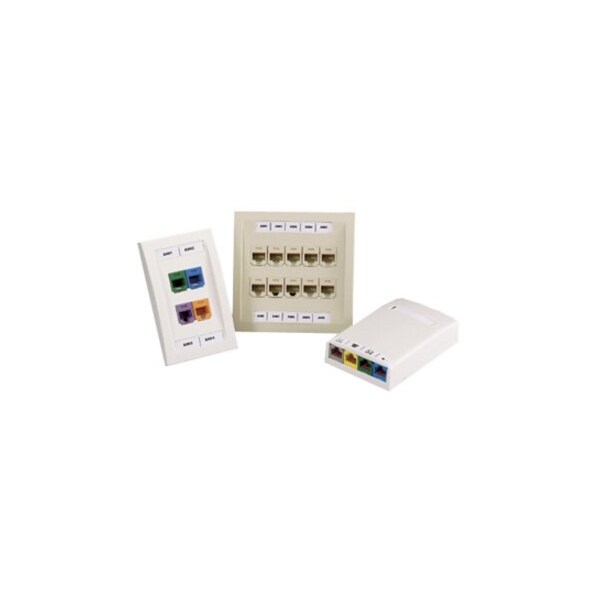 Panduit P1cass, Complbl, Non-1.95" x .4"h, Wh C195X040Y1C - main