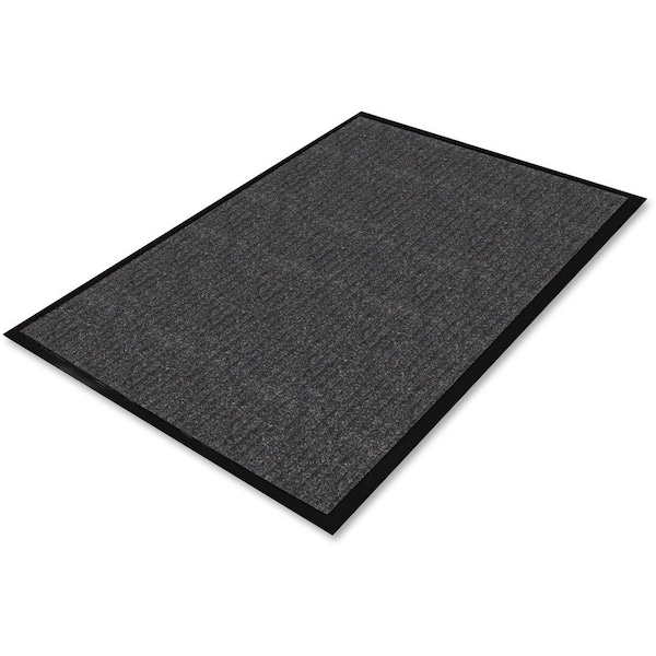 Genuine Joe Vinyl, Charcoal Gray, 8.5 in W x 50.5 in L GJO55461 - main
