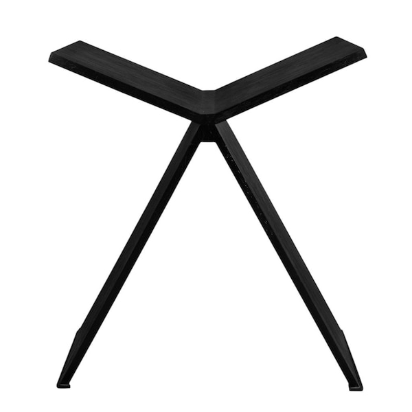 Homeroots 41" Black Wood One Tier Bookcase 659076 - main