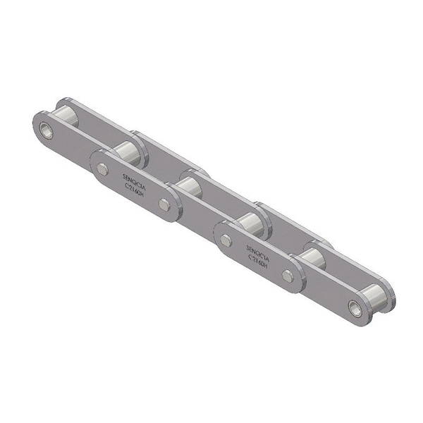 Senqcia Conveyor Series Double Pitch Riveted Standard , 10 ft OAL, 4 P, 1-1/8 Dia x 1.25 W C2160RB - main