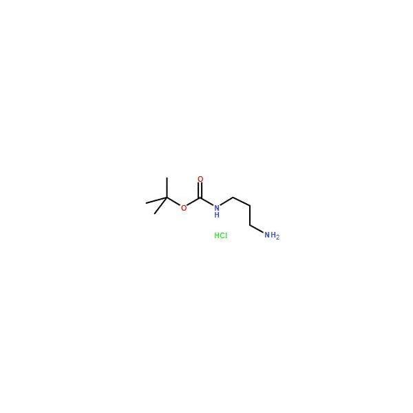 Ak Scientific N-(3-Aminopropyl)carbamic acid tert-butyl ester hydrochloride (100g), CAS 127346-48-9 X9700-100g - main