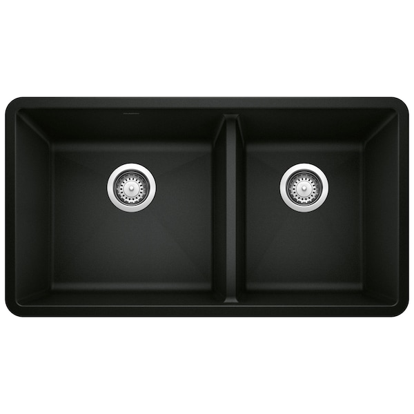 Blanco Precis 1-3/4 Bowl, Coal Black 442926 - main