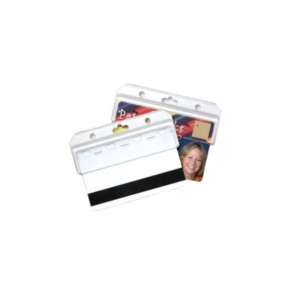Brady Easy Access Card Holder - 3.5" x 1.5" - Plastic - 100 / Pack 1840-8000 - main