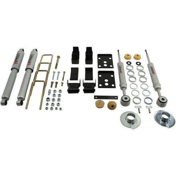 Belltech 04-08 FORD F150 (2WD, ALL CABS) +1" TO -3" F/5.5" R W/ SP SHOCKS LOWER 914SP - main