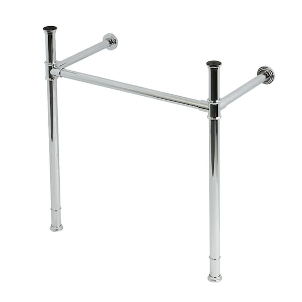 Kingston Brass Stainless Steel Console Sink Legs, Polished Chrome VPB34281 - main