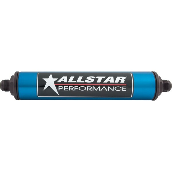 Allstar Performance 8 in. Fuel Filter with -12 AN Paper Element ALL40240 - main