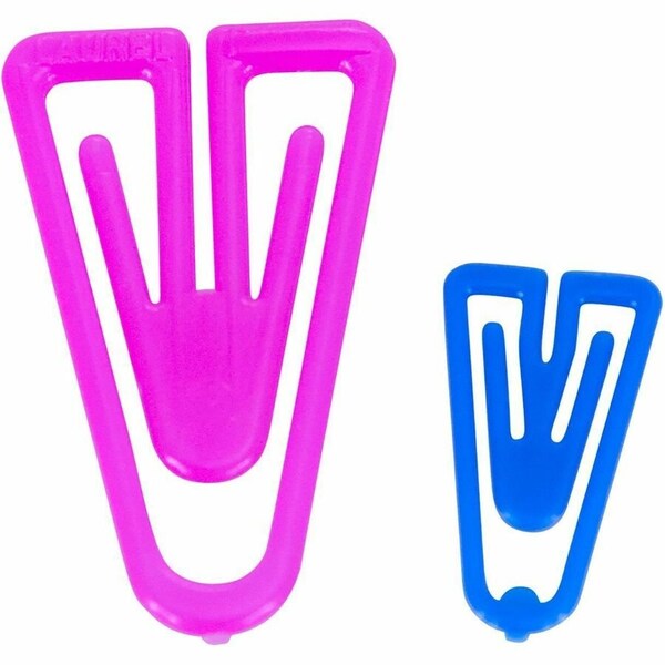 Plastiklips Paper Clips, Assorted Sizes + Colors, PK945 LP-3150 - main
