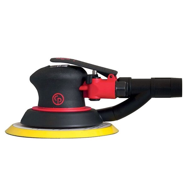 Chicago Pneumatic Random Orbital Sander, 6 in Round Pad, 8 to 16 cfm Air Flow, Hook and Loop Pad Grip Method 8941272152 - main