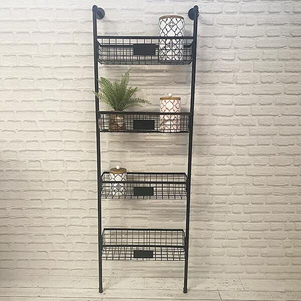 Forpost 4 Metal Baskets Wall Shelves FP-WEN-65324 - main